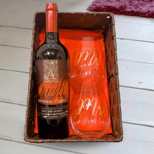 Red Wine And Glass