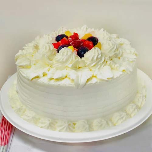 Vanilla Berry Cake