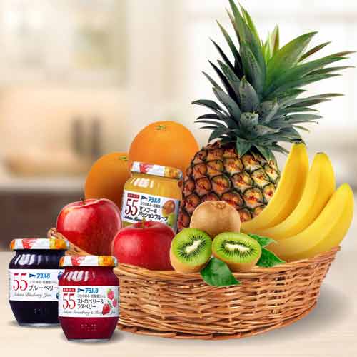 Fresh Fruits And Jam