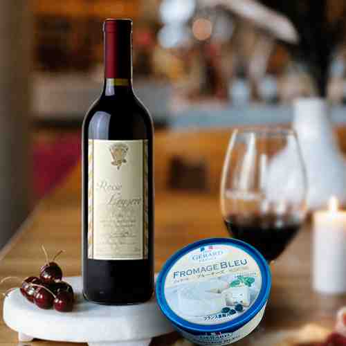 One Red Wine With Cheese