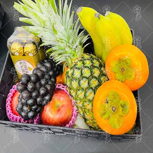 Fruits And Ferrero Arrangement