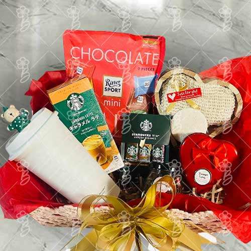 Coffe Hamper With Spa Kit