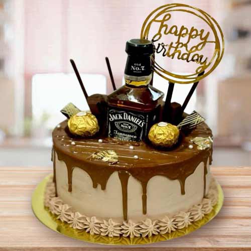 Elegant Wine Cake Celebration