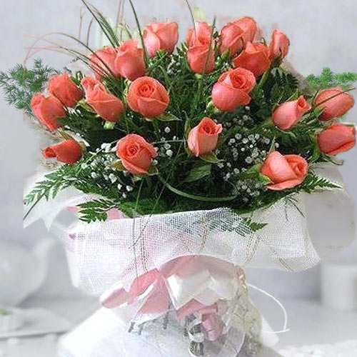 Enchanted Pink Rose Charm