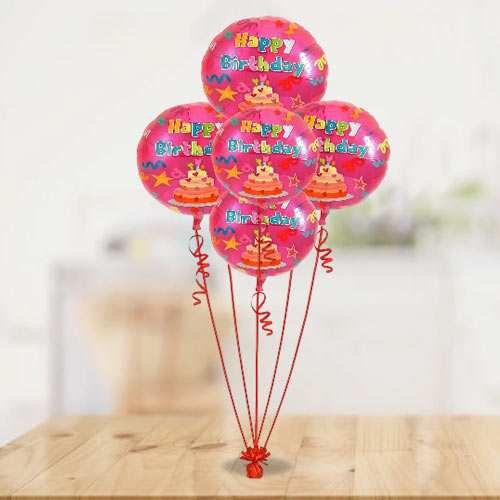 Birthday Surprise Balloon Bouquet