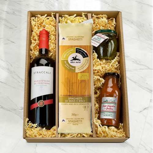 Wine And Pasta Gift Box