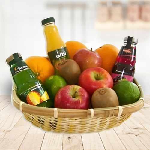 Fresh Fruits And Juice