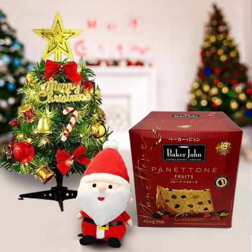 Santa Tree Panettone Delight