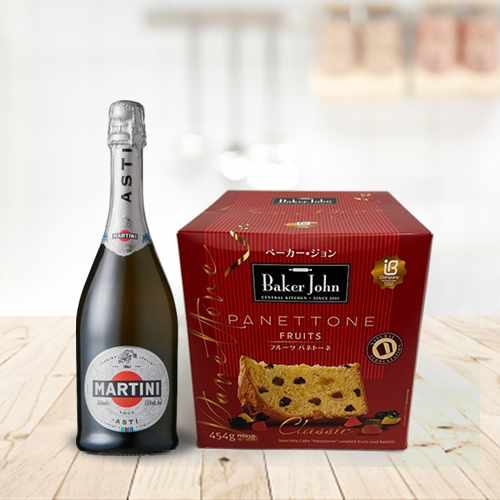 Sparkling Wine And Panettone