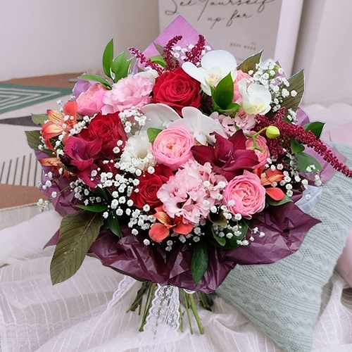 Respectful Floral Arrangement