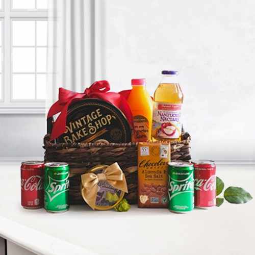 Picnic Basket With Fruits