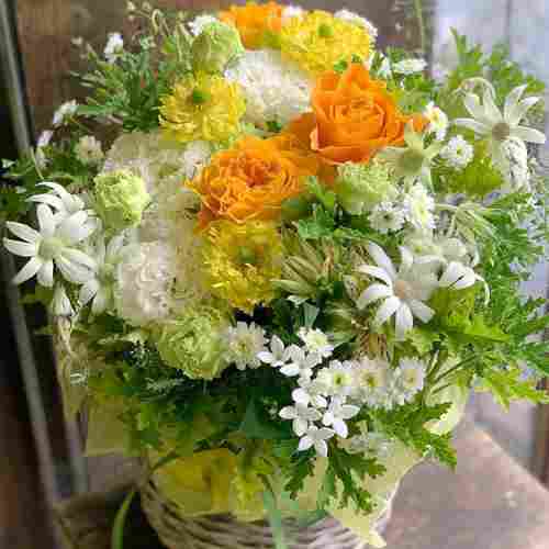 Rose N Lisianthus Arrangement