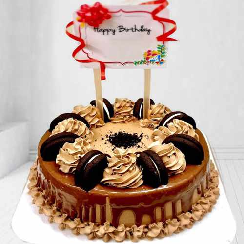Happy Birthday Oreo Cake